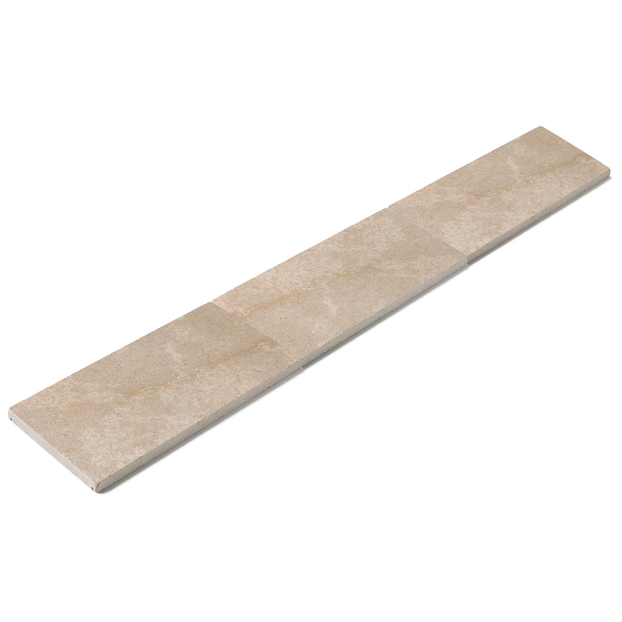 Couvertine Pierre d'Egypte Beige 60x30x3 cm avec larmiers (à l'unité) - RO'MA NATURE - 3