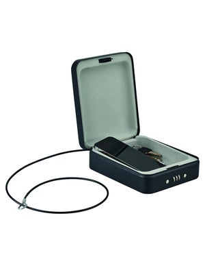 Lucchetto A Combinazione 3 Cifre Per Valigie - Nero, 8x3x5.5cm, Per Bagagli E Cassette - Foto 2