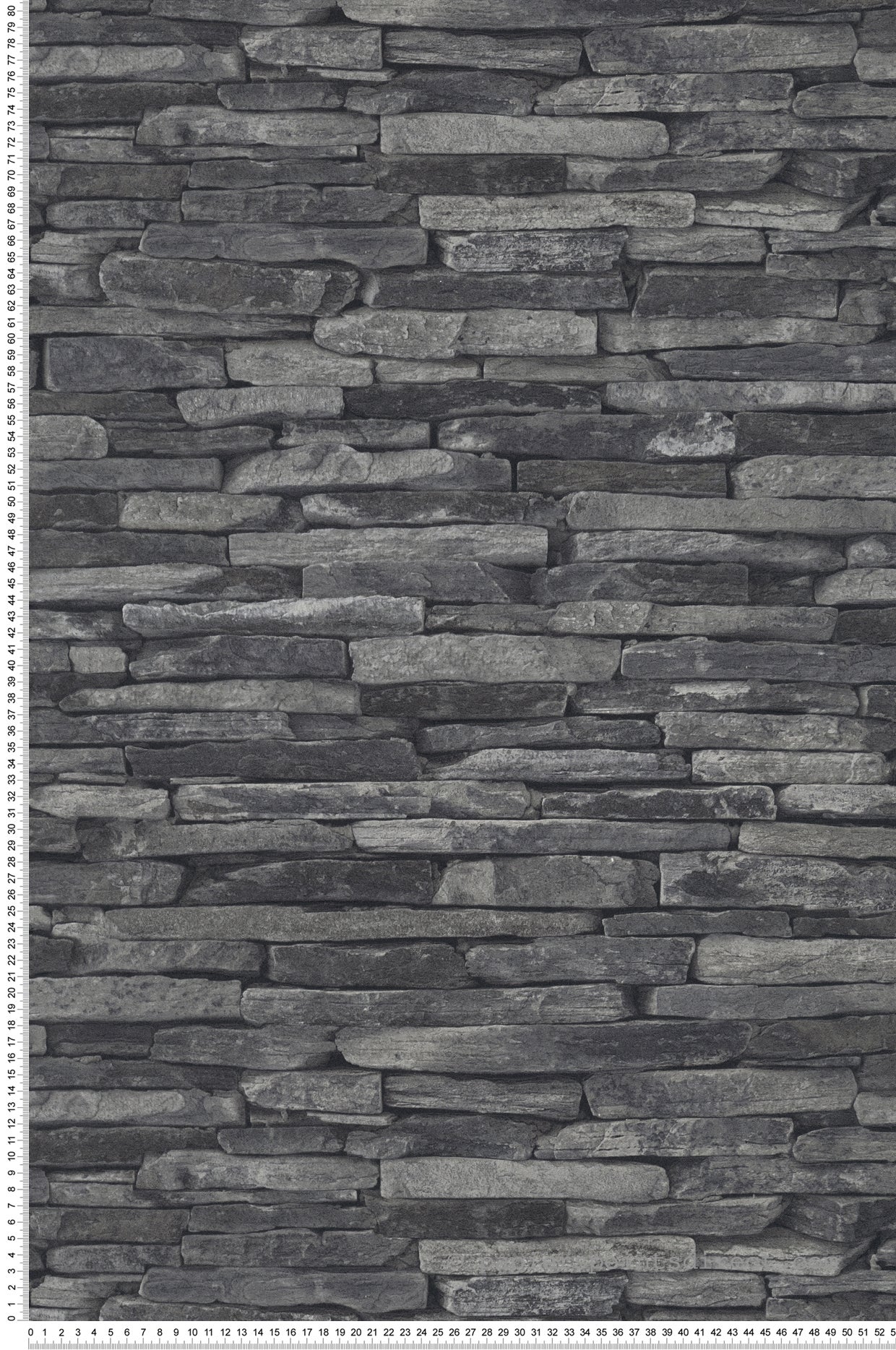 Tapeta kamień szarymIczarnym - 53 cm x 10.05 m - A.S. CRÉATION
