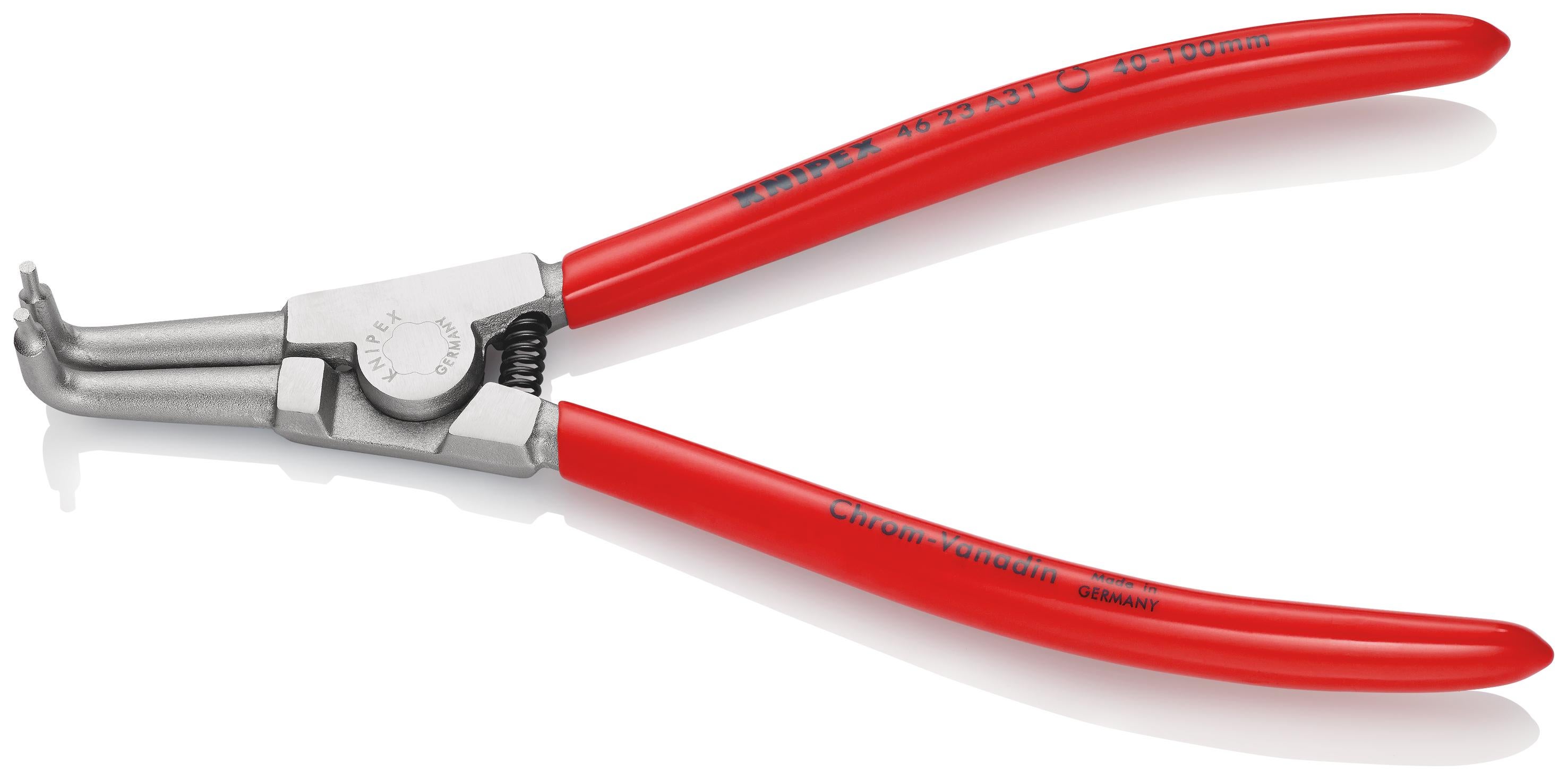 Szczypce do pierścieni ustalających Knipex - 4623A31