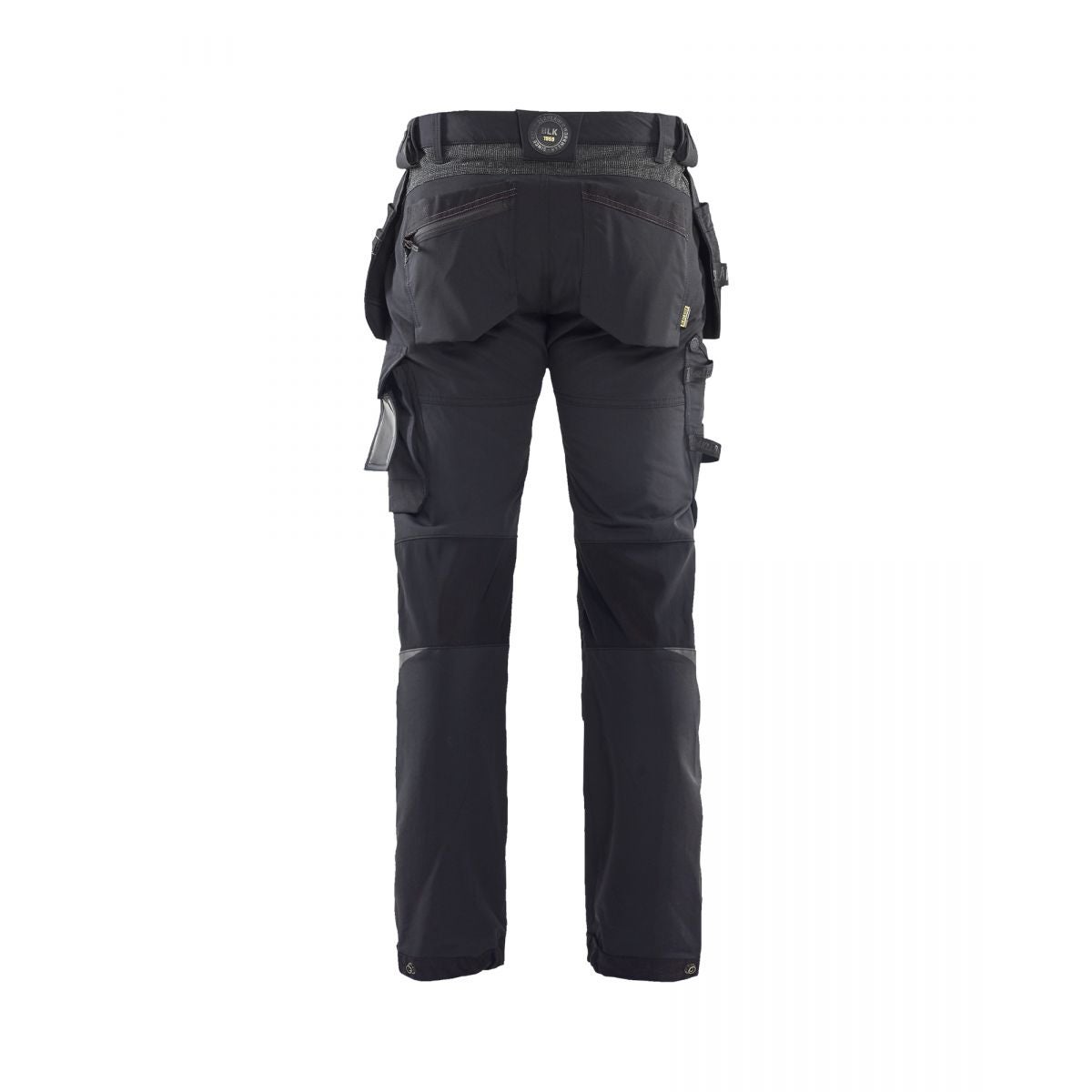 Pantalon artisan stretch 4D Noir/Gris foncé - Blaklader - Taille 38 - 2