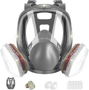Masque Respiratoire Complet Réutilisable 6800 Anti Poussière Pollution Avec Filtres - Protection Peinture Soudage