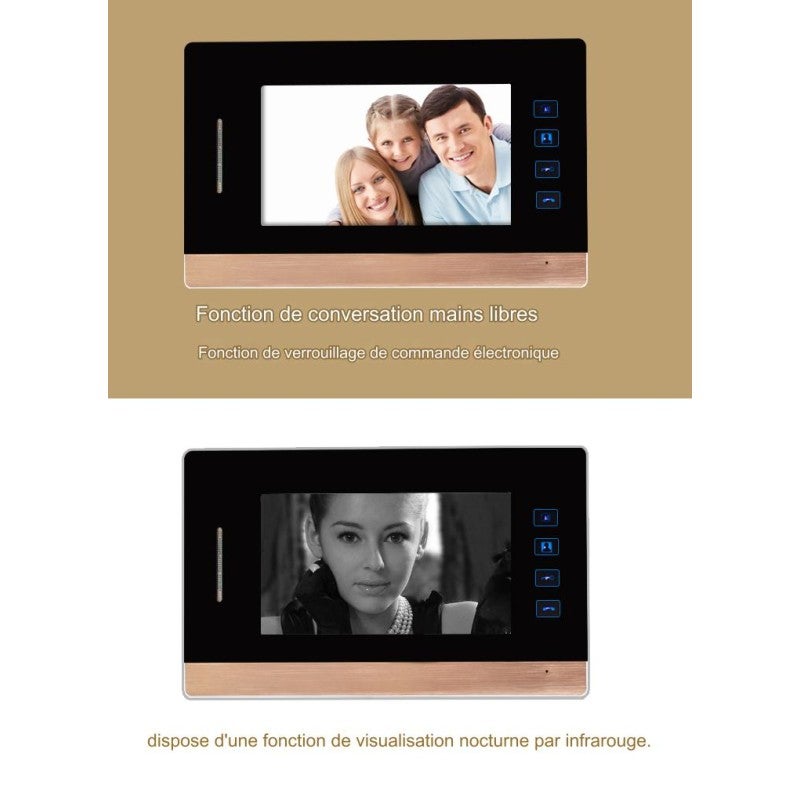 Interphone / Portier vidéo couleur antivandale - 2
