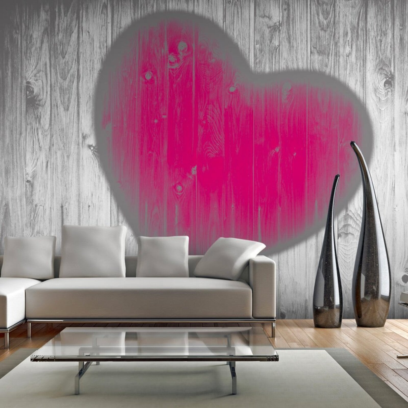 Papier peint aimer en fait - 250 x 193 cm | Leroy Merlin