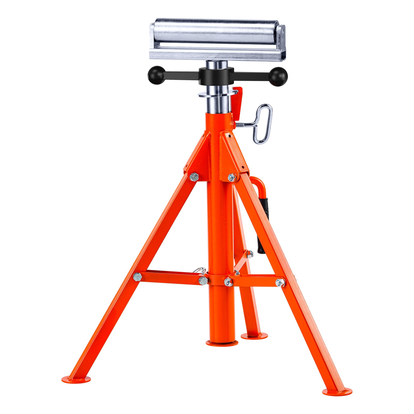 Stojak rolkowy nośność 1134kg kozioł rolkowy #45 kozioł rolkowy stalowy regulacja wysokości od 700 do 1320mm składana podpora kozła kozioł roboc VEVOR