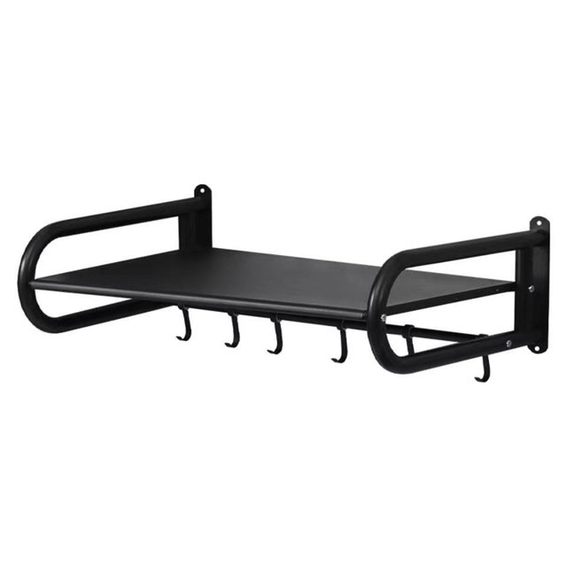 Soporte mural para microondas en acero inoxidable reforzado para cocina y restaurante, estante práctico 45*36,5 cm