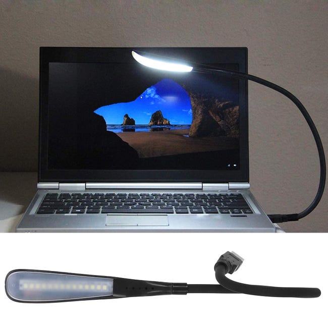 Lampe Liseuse De Table Bureau Led Usb Dimmable Flexible À Pince Blanche Lampe Liseuse De Table Bureau Led Usb Dimmable Flexible À Pince Blanche
