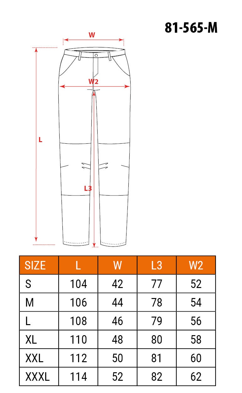 Spodnie robocze ocieplane Oxford, r. M NEO TOOLS - 3