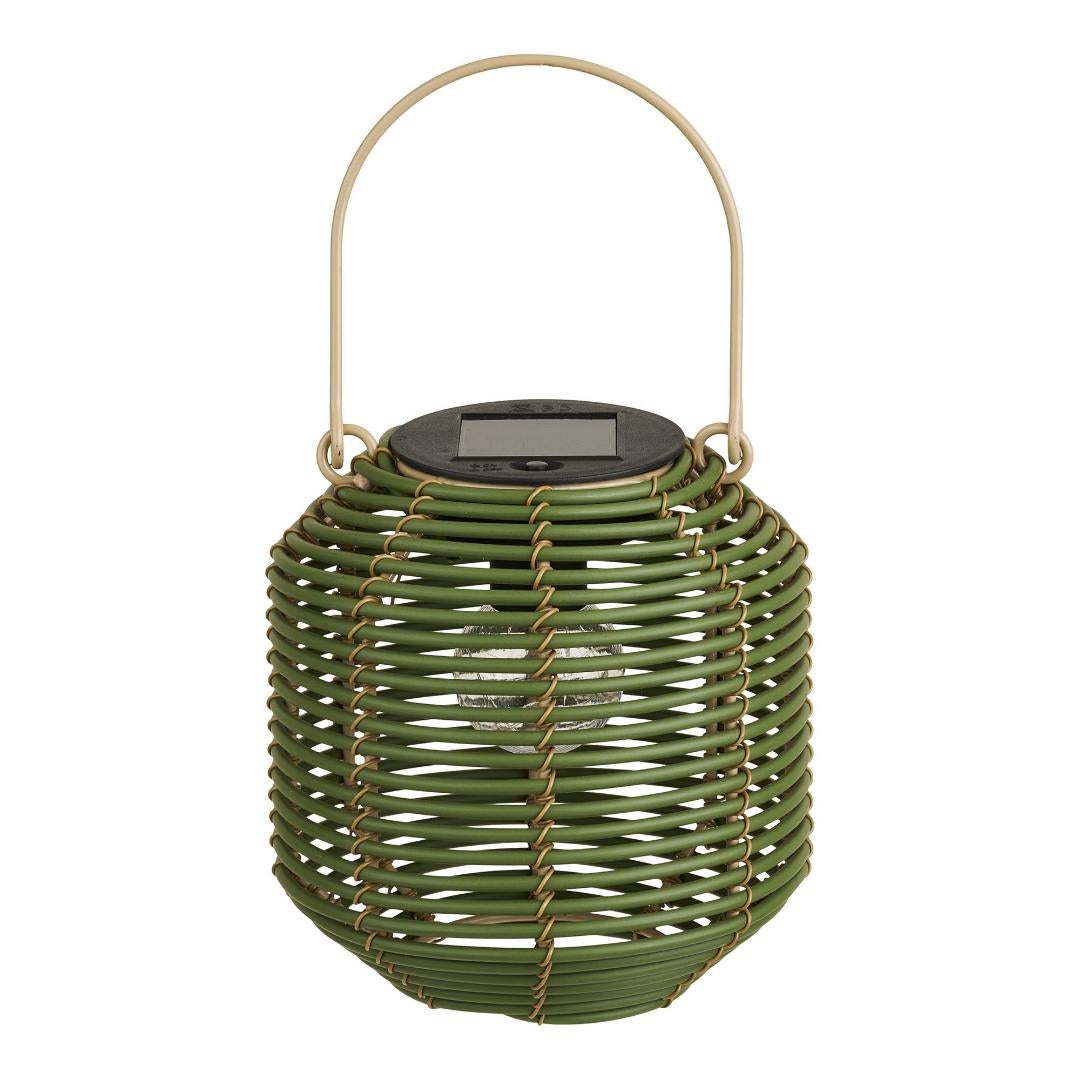 Cora lampa do użytku zewnętrznego ładowana wbudowana ogniwo słoneczne natura.