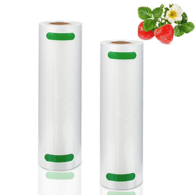 Hengda Sacchetti Sottovuoto Alimentari 2 Rotoli. 20 X 600 CM Per