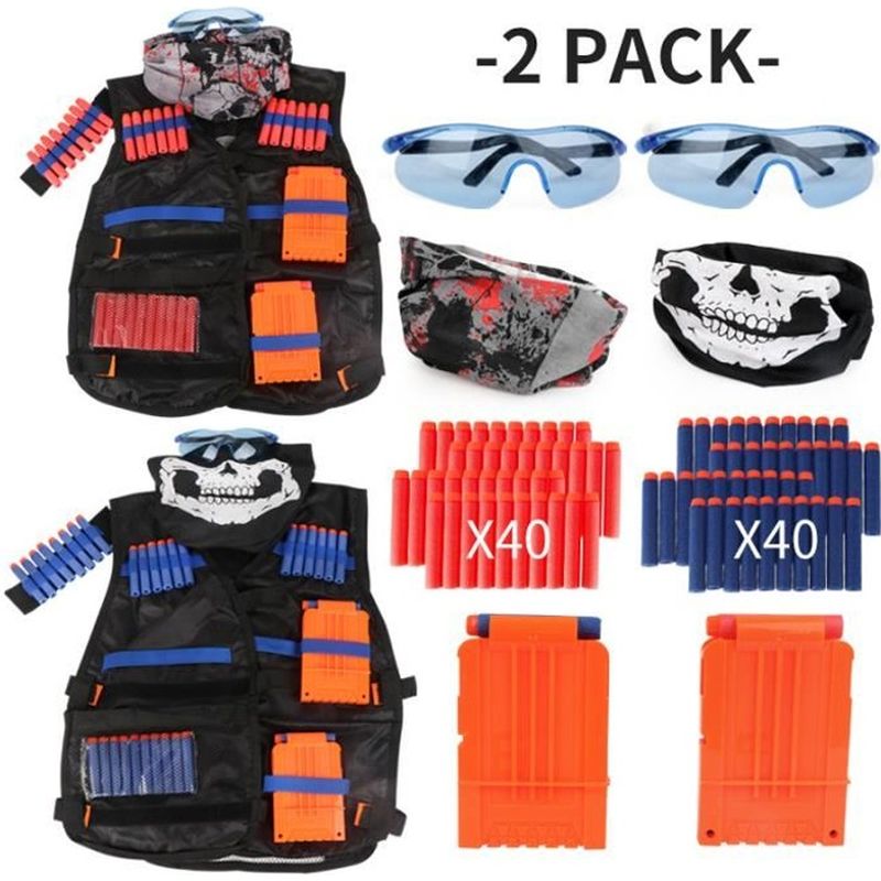 Gilet Tactique 2 Pack Nerf N-strike Elite - Accessoires | Leroy Merlin