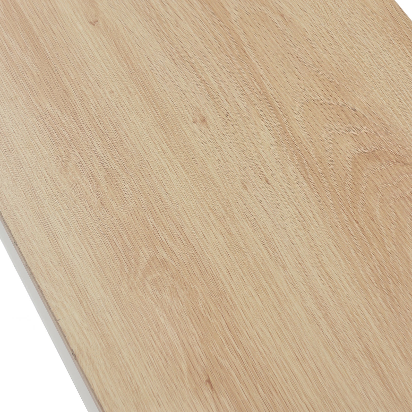 Meuble TV Moderne avec lumières LED Variables, 3 Portes et étagères en Verre – Blanc - 7