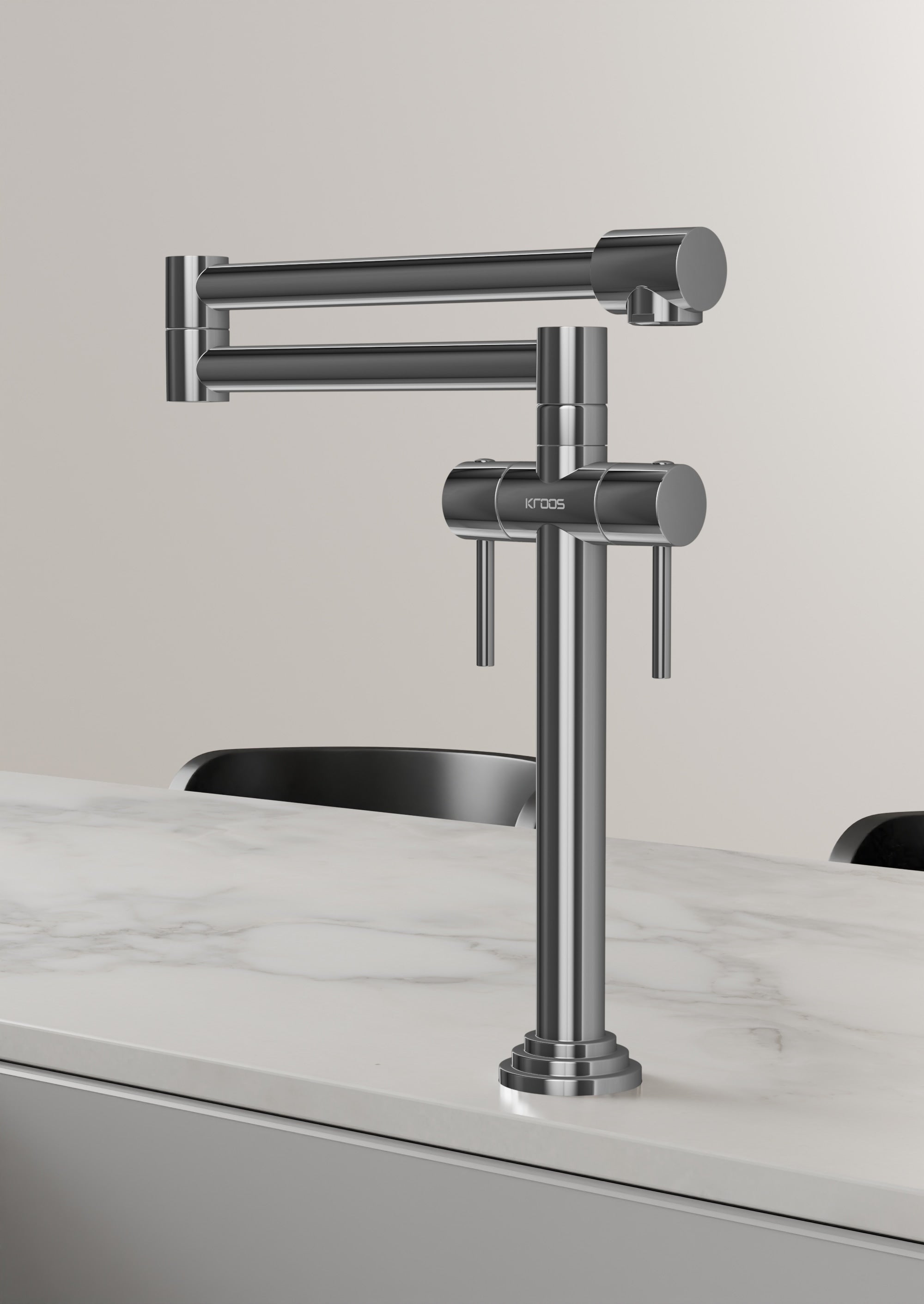 Robinet De Cuisine Vintage En Style Antique Classique à Une Seule Poignée En Or - Chine Robinet, Cuisine Mélangeur Robinet