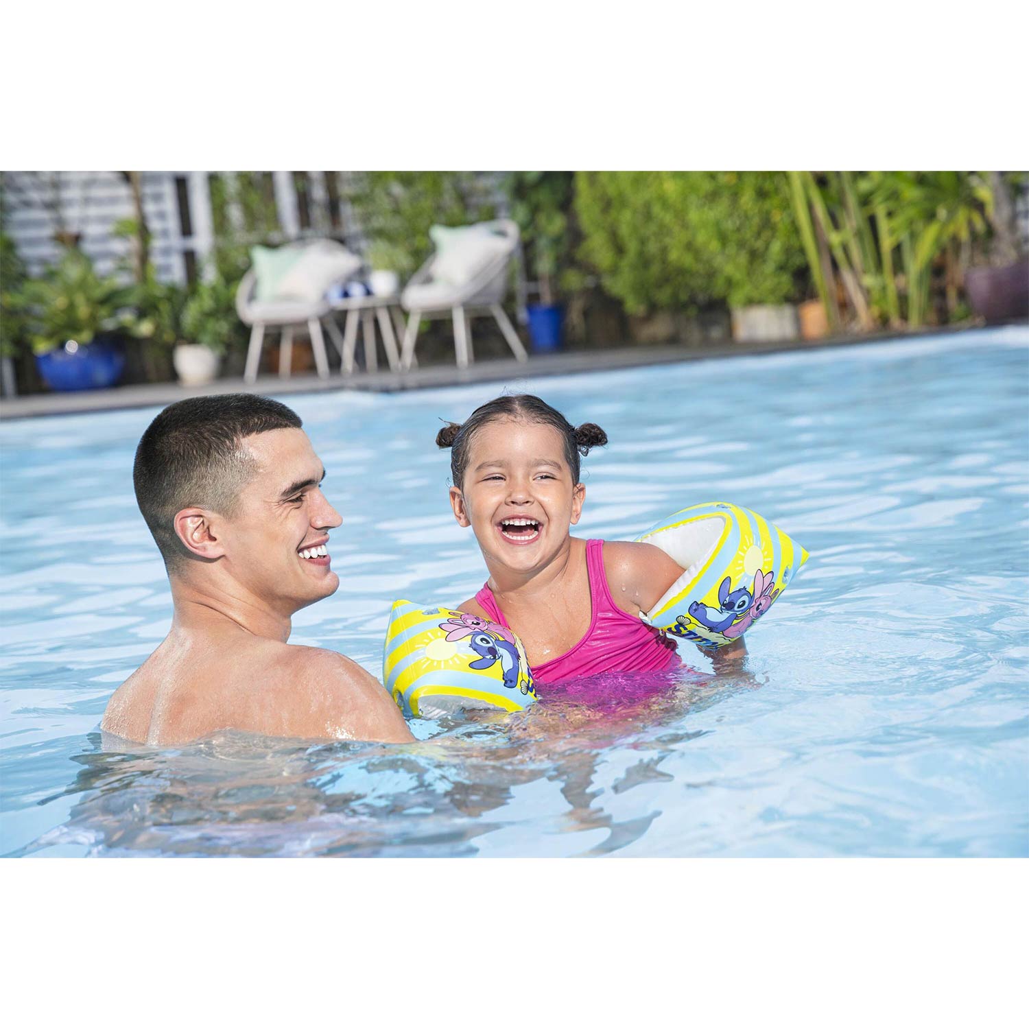Dmuchane rękawki do pływania Bestway 9104S pływaczki Disney Lilo i Stitch - 3