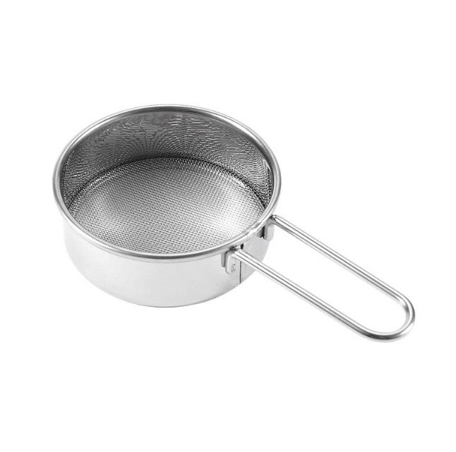 Setaccio Per Farina In Acciaio Inox – Colino A Maglia Fine Diametro 21 Cm Per Dolci E Cucina – Facile Da Pulire