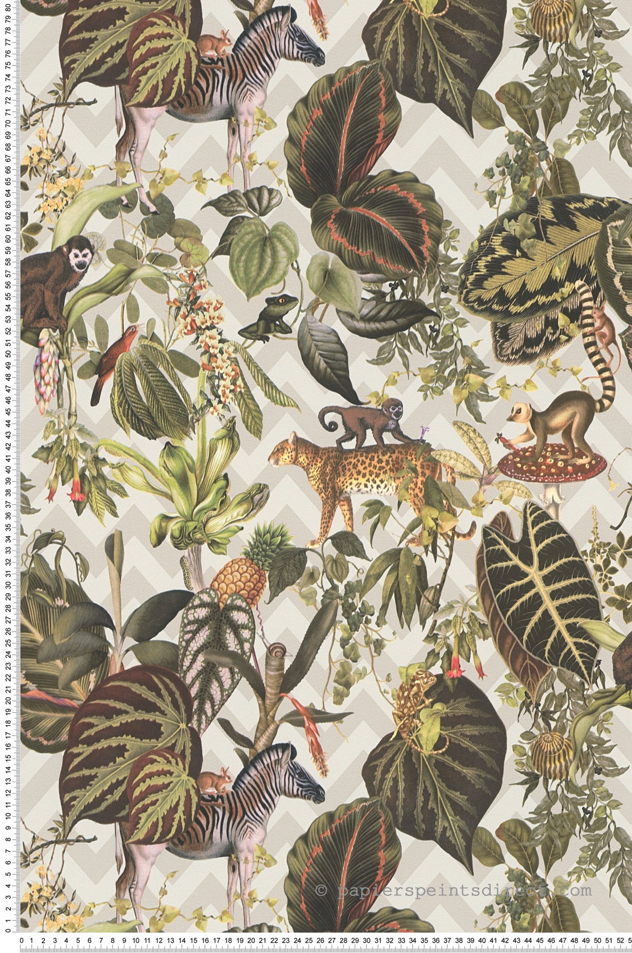 Un Fondo Colorido Con Plantas Y Flores Tropicales | Foto Premium
