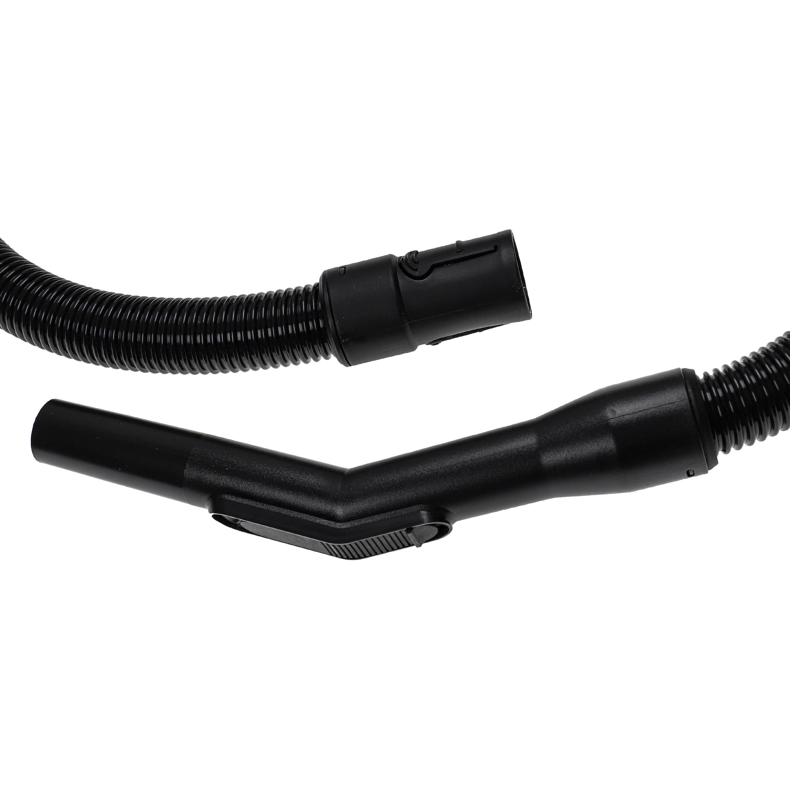 vhbw Tuyau flexible compatible avec Bosch All Floor, Bag & Bagless, Ergomaxx`x aspirateurs - 1,8 m + poignée, avec raccord circulaire 35 mm - 2
