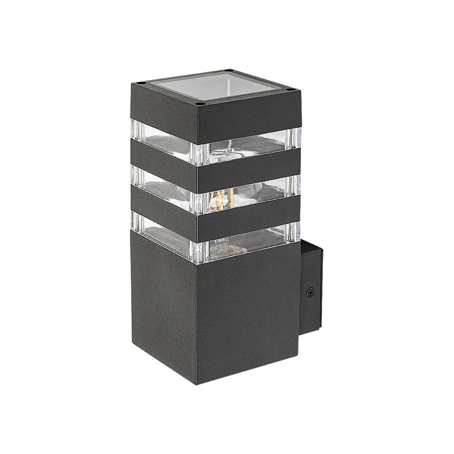 Kinkiet zewnętrzny Ankara antracyt 1xE27x12W wym:20x9x12,5cm IP44 Rabalux