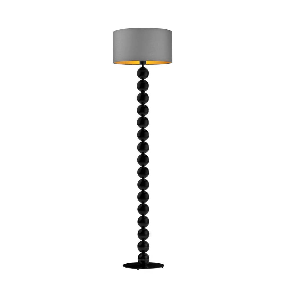 Lampa stojąca podłogowa z abażurem walec BUBBLE