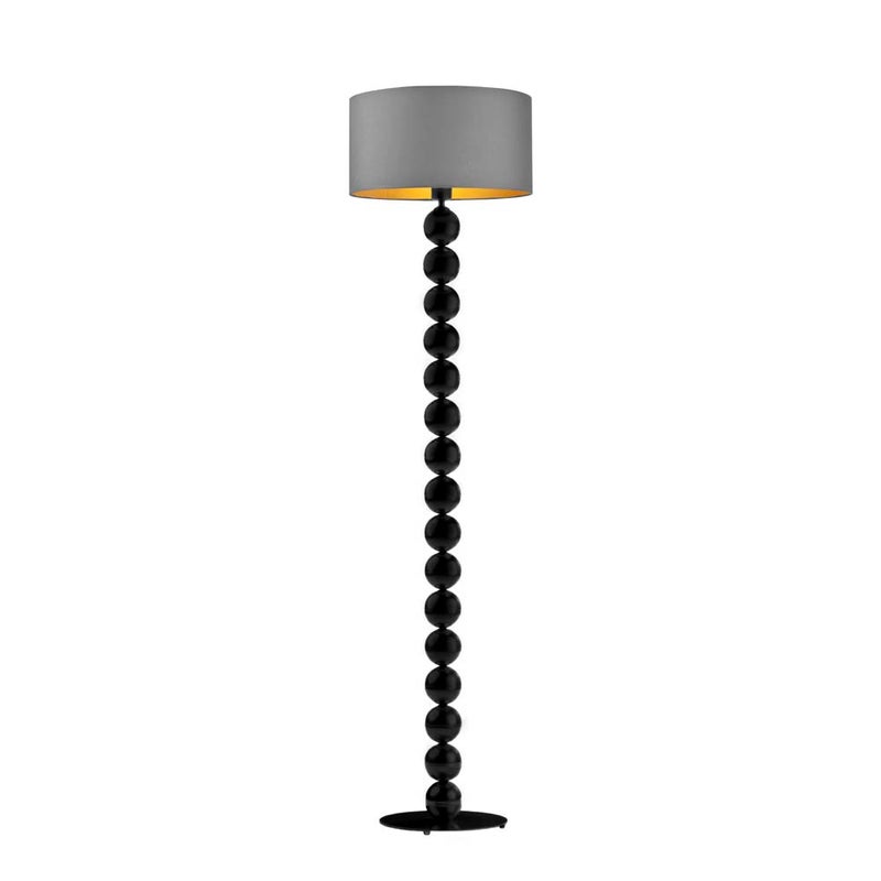 Lampa stojąca podłogowa z abażurem walec BUBBLE