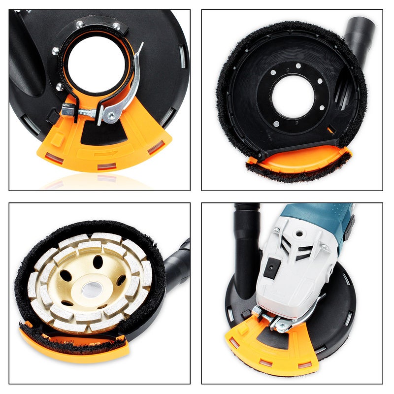 Capot d'aspiration pour meuleuse d angle diam. 115 - 125 mm - 2