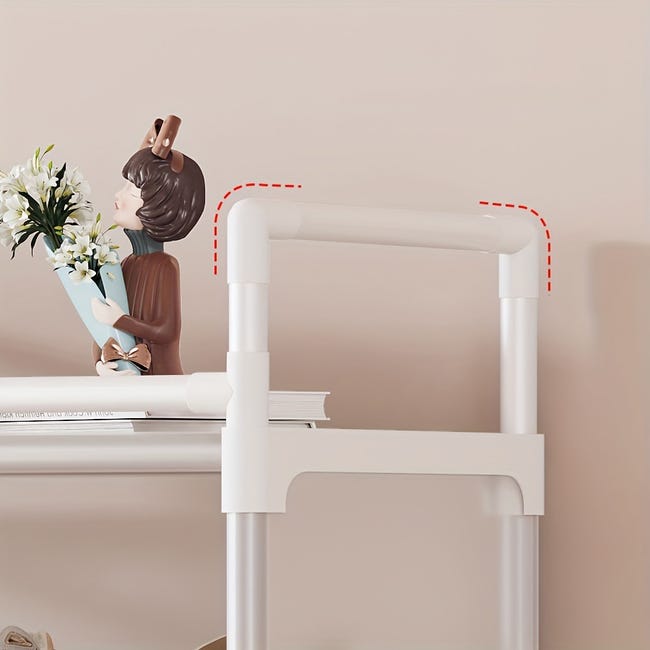 Eula Étagère à chaussures pour armoire - Étagère à chaussures à 5 étages - Organiseur de bottes et rangement pour sol, entrée, dortoir, esp pour 8 à Eula Étagère à chaussures pour armoire - Étagère à chaussures à 5 étages - Organiseur de bottes et rangement pour sol, entrée, dortoir, esp pour 8 à