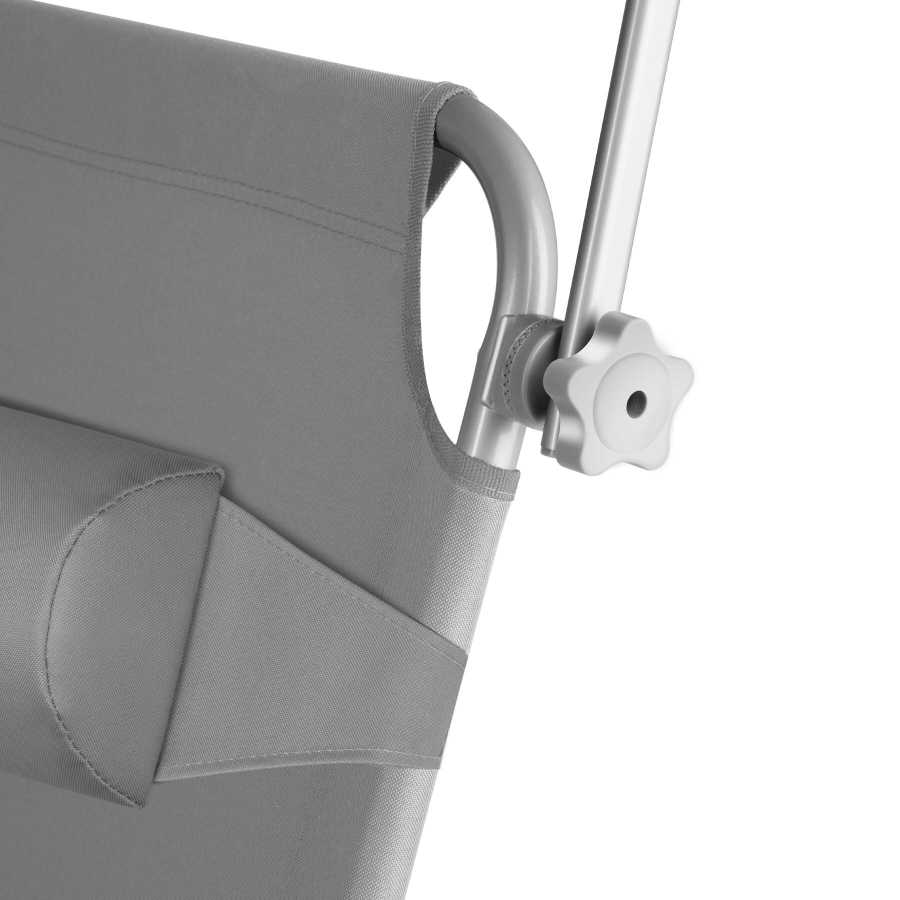TECTAKE Conjunto de 2 tumbonas Plegable - 5