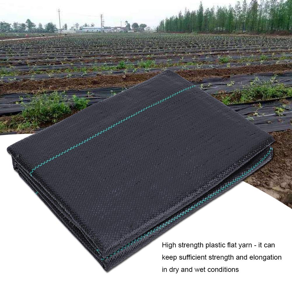 Tessuto anti-erbacce per giardino, telo di copertura per controllo erbacce (1*10 metri) - 4