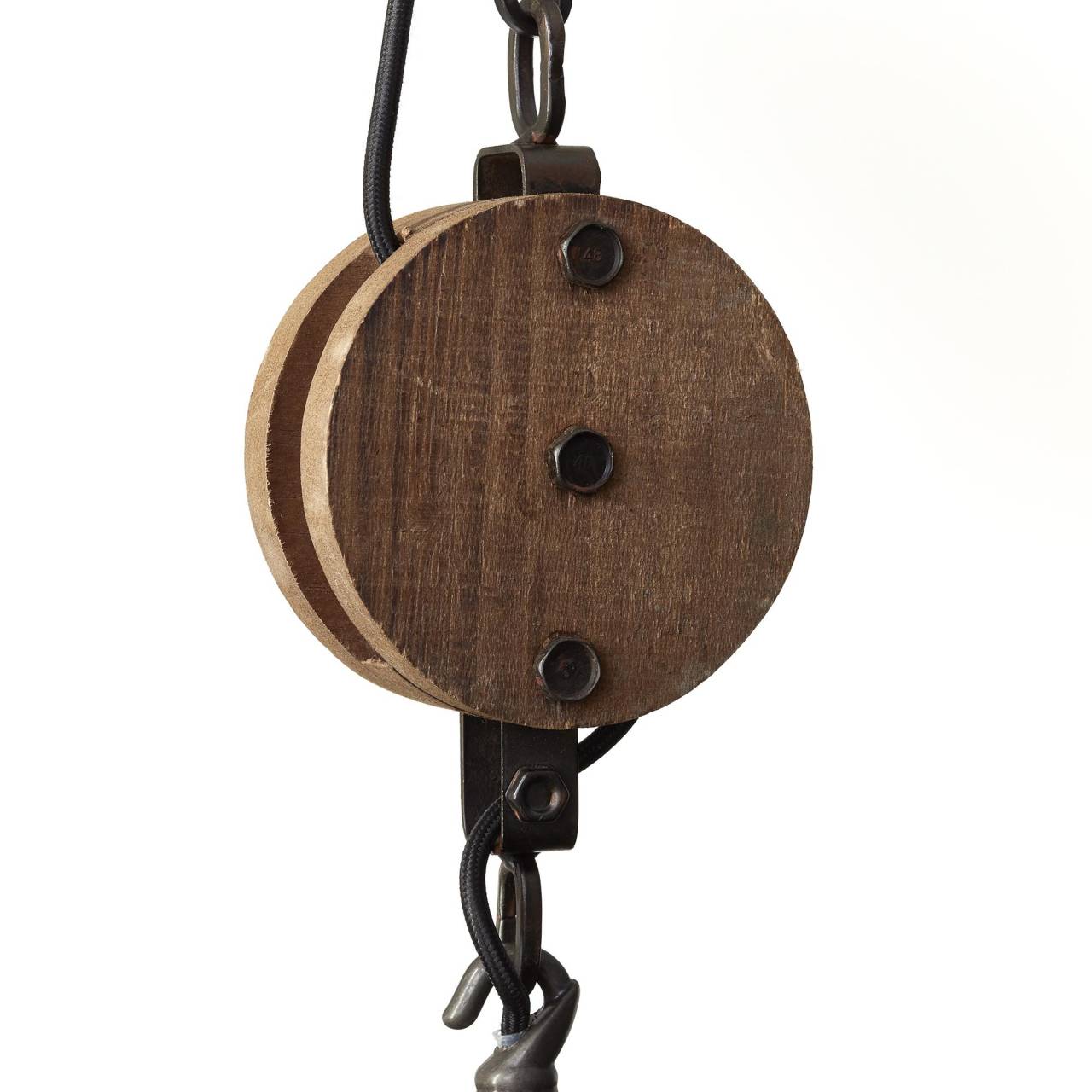 Lampa BRILLIANT, zawieszenie Crosstown 16cm jasne drewno / czarny, bambus / metal, 1x A60, E27, 40W, standardowe żarówki (brak w zestawie), A ++ - 3