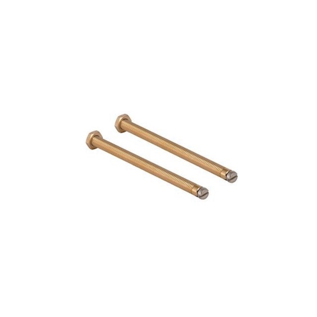 Tige filetée M8 GEBERIT kit 2 tiges 2 vis 2 écrous finition laiton 216.024.00.1