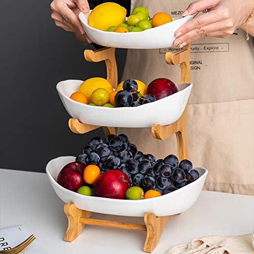 Cesto di frutta a 3 livelli Brunbeste Bb-3437 Cesto di frutta a 3 livelli Brunbeste Bb-3437