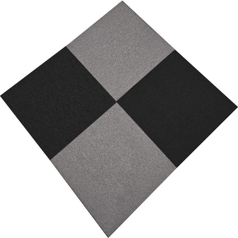 Arquiservi - Moqueta en loseta Báltica Antracita 50x50 (5M2) | Antiestática, insonorizante y apta para oficinas y hogar - 7