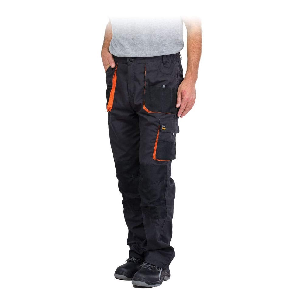 Pantaloni de lucru FORECO-T SBP,Reis, rezistenti si confortabili 62 Negru