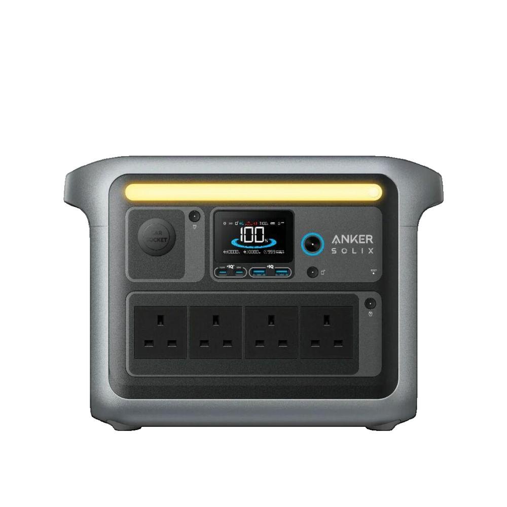 Przenośna stacja zasilania Anker Solix C1000X 1056 Wh 1800 W czarny szary