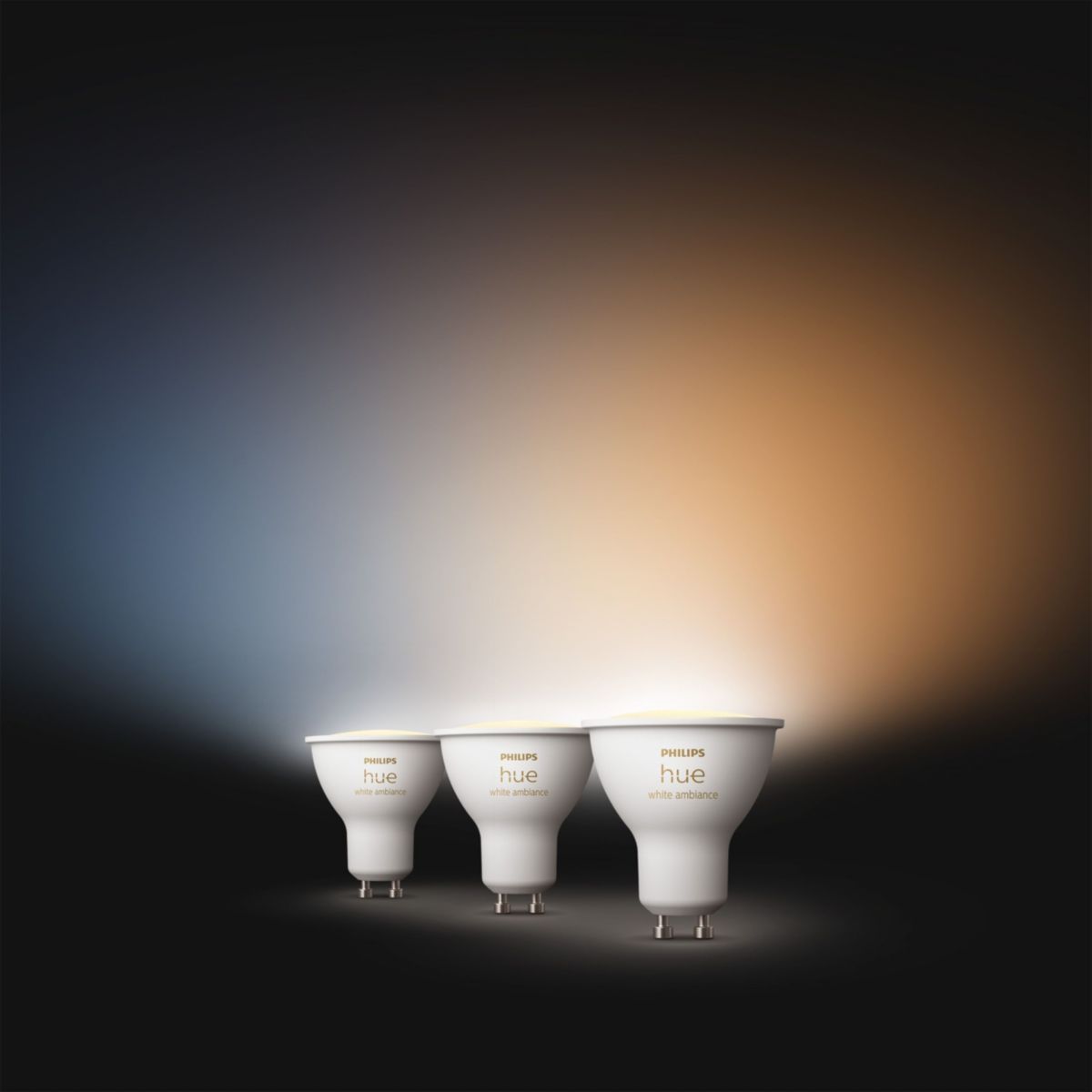 Pack PHILIPS Hue Pack de 3 ampoules 5W GU10 White - 3