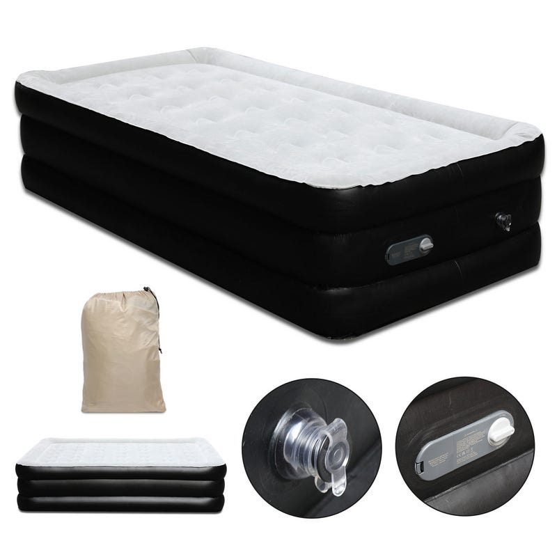 Materasso Gonfiabile Zearna | Autogonfiante In 3 Minuti | Pompa Integrata | Per Ospiti E Campeggio - Foto 10