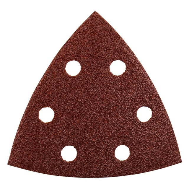 Feuilles triangulaires abrasives grain de 80 - MAKITA P-33277