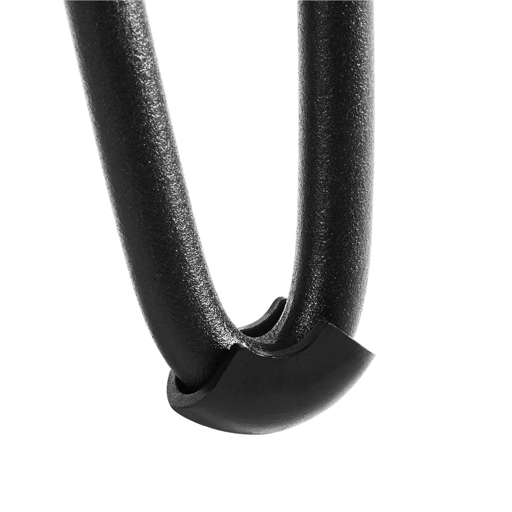 Lot de 4 Pieds Épingle en Métal Pieds de Table Basse Bricolage 20 Vis 4 Protège Pieds 40 cm de Haut Noir Yaheetech - 9