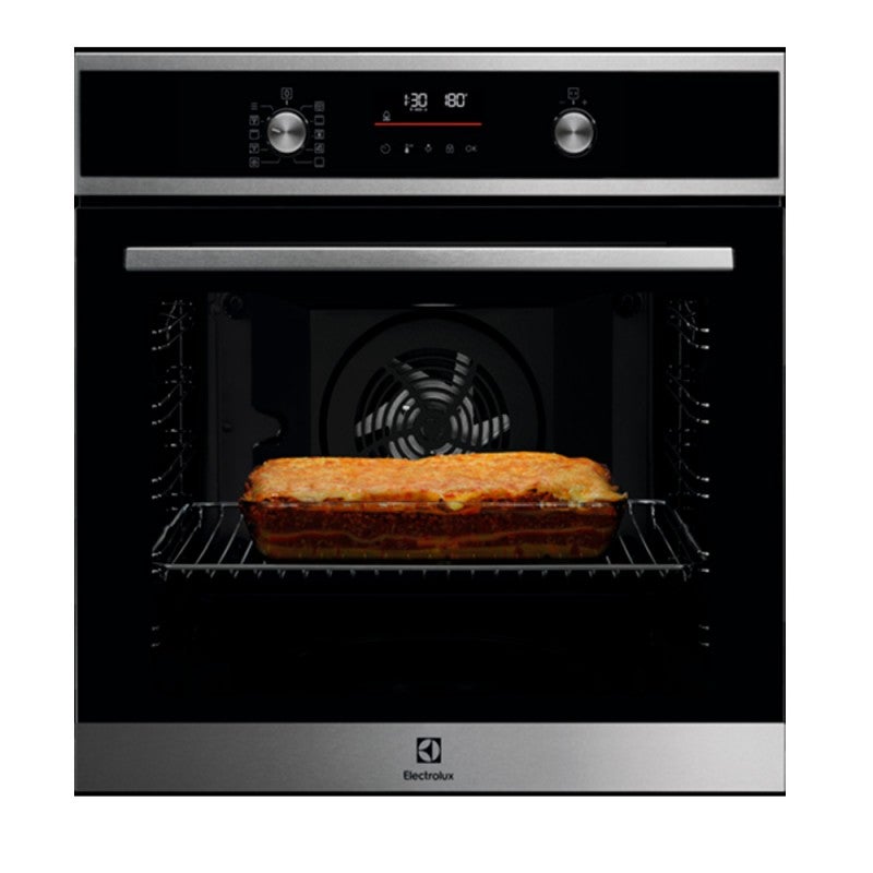 Horno ELECTROLUX EOF6P77X Cristal Negro Pirolitico