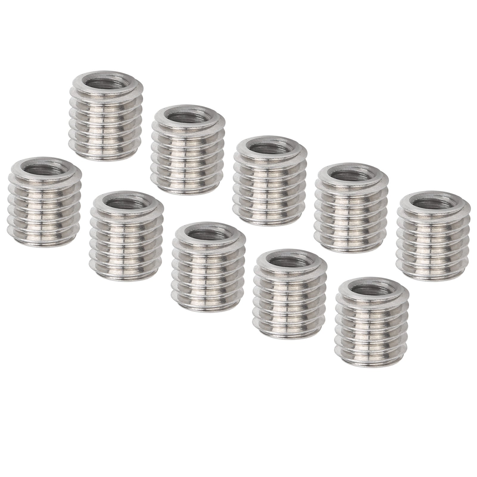 Lot de 10 inserts filetés mâles et femelles, écrous réducteurs, outil ...