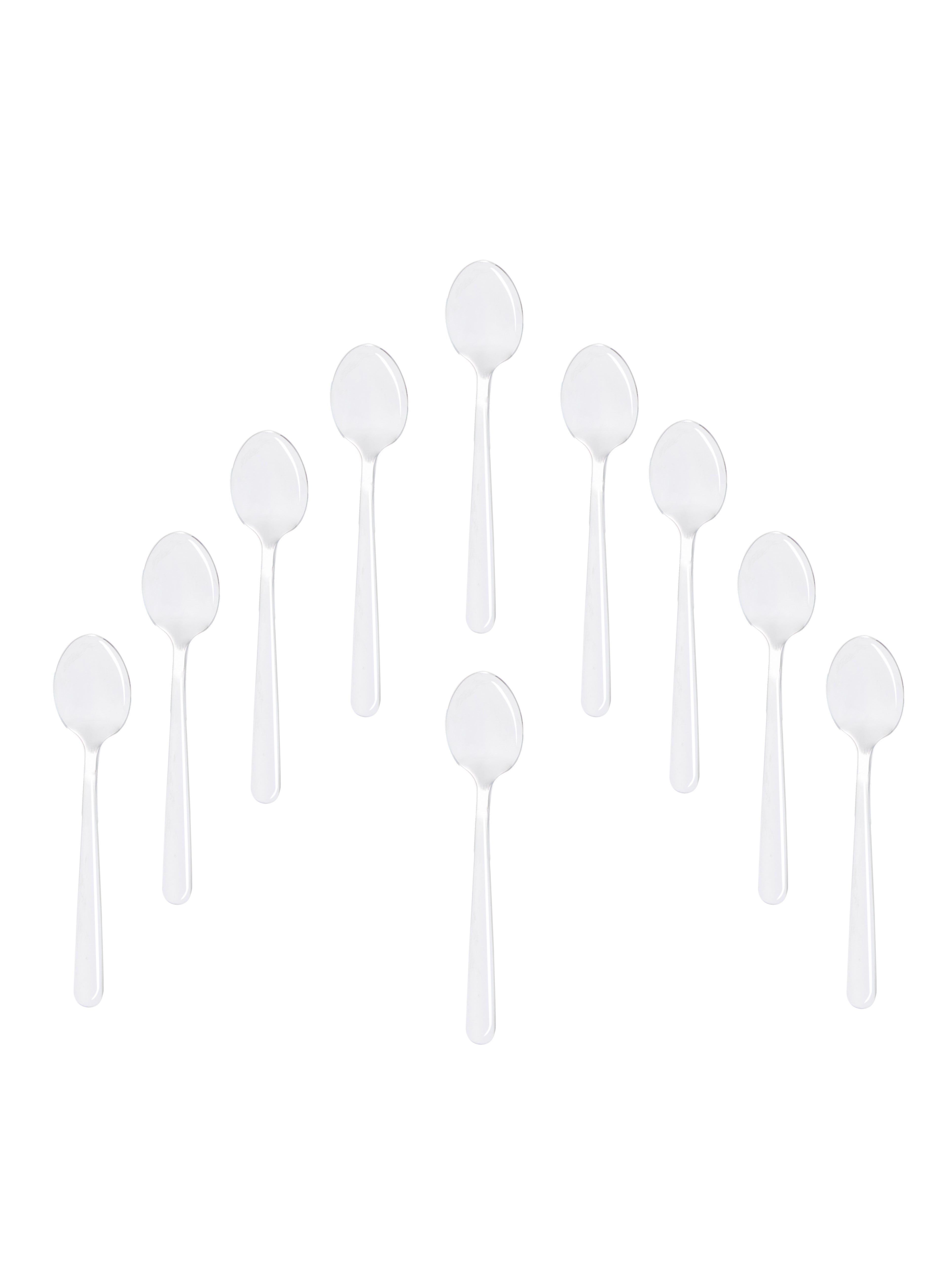 ŁYŻECZKA ZESTAW 10szt VIENNA srebrny 14,8cm HOMLA