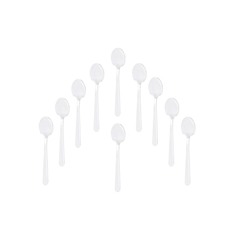 ŁYŻECZKA ZESTAW 10szt VIENNA srebrny 14,8cm HOMLA