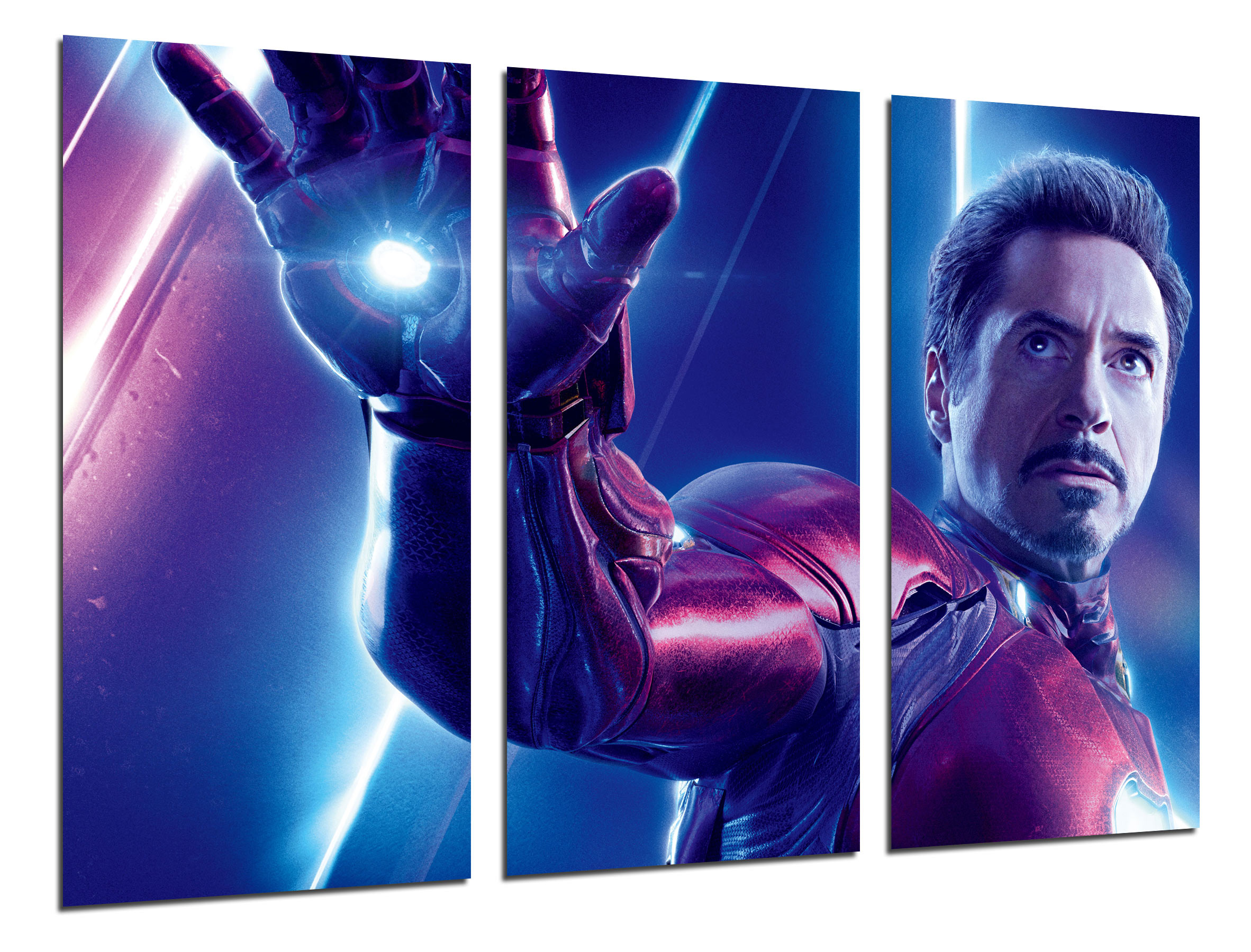 Set cuadros peliculas superheroes, iron man, los vengadores la guerra infinita, impresión digital sobre madera