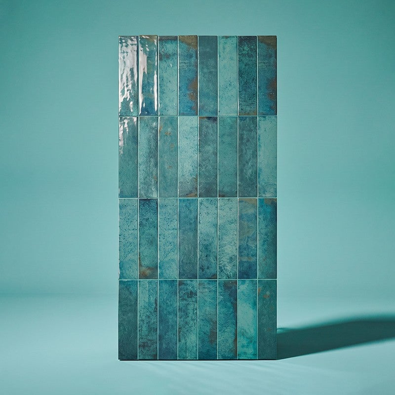 Carrelage Grès Cérame Sol/Mur Rio Émeraude | 6 x 25 cm - 2