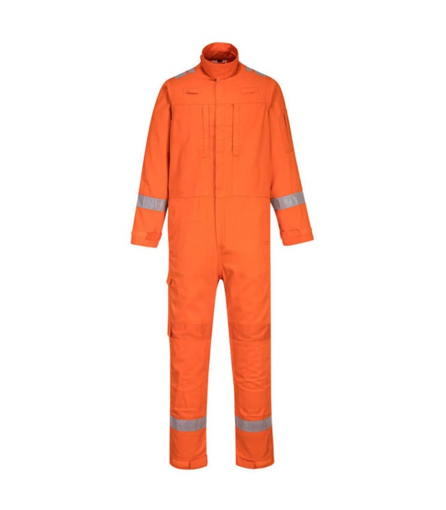 Combinaison De Travail Orange Click Beeswift Taille 36 - 65% Polyester 35% Coton - Poches Multiples Et Renforts