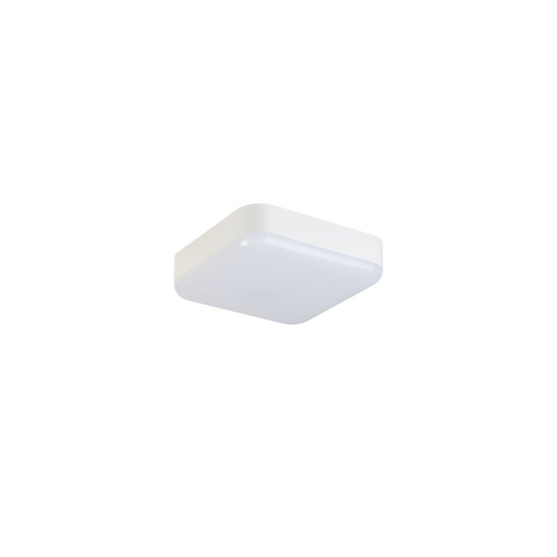 Plafoniera LED Aki Con Copertura In Vetro | 19 Cm, Cromata, 3000K | Luce Calda Per Interni, Soggiorno, Corridoio - 4