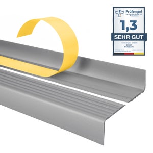 Profilé PVC Auto-adhésif Pour Nez De Marche - Protection Des Bords 41x41mm - Longueur 70 à 200cm