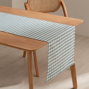 Daesar Runner Da Tavolo 40x70 Cm - Ricamo A Triangolo In Pizzo Blu - Poliestere Elegante Per Decorazioni Casa, Cene E Feste - 3