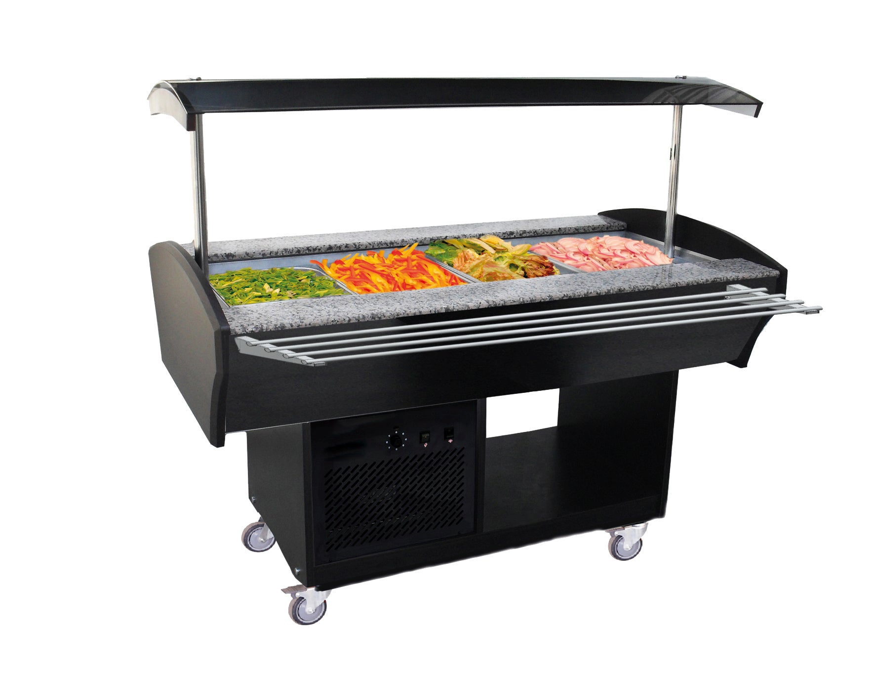 BUFFET REFRIGERE CENTRAL, FROID STATIQUE 0/+10°C - L2G | Leroy Merlin