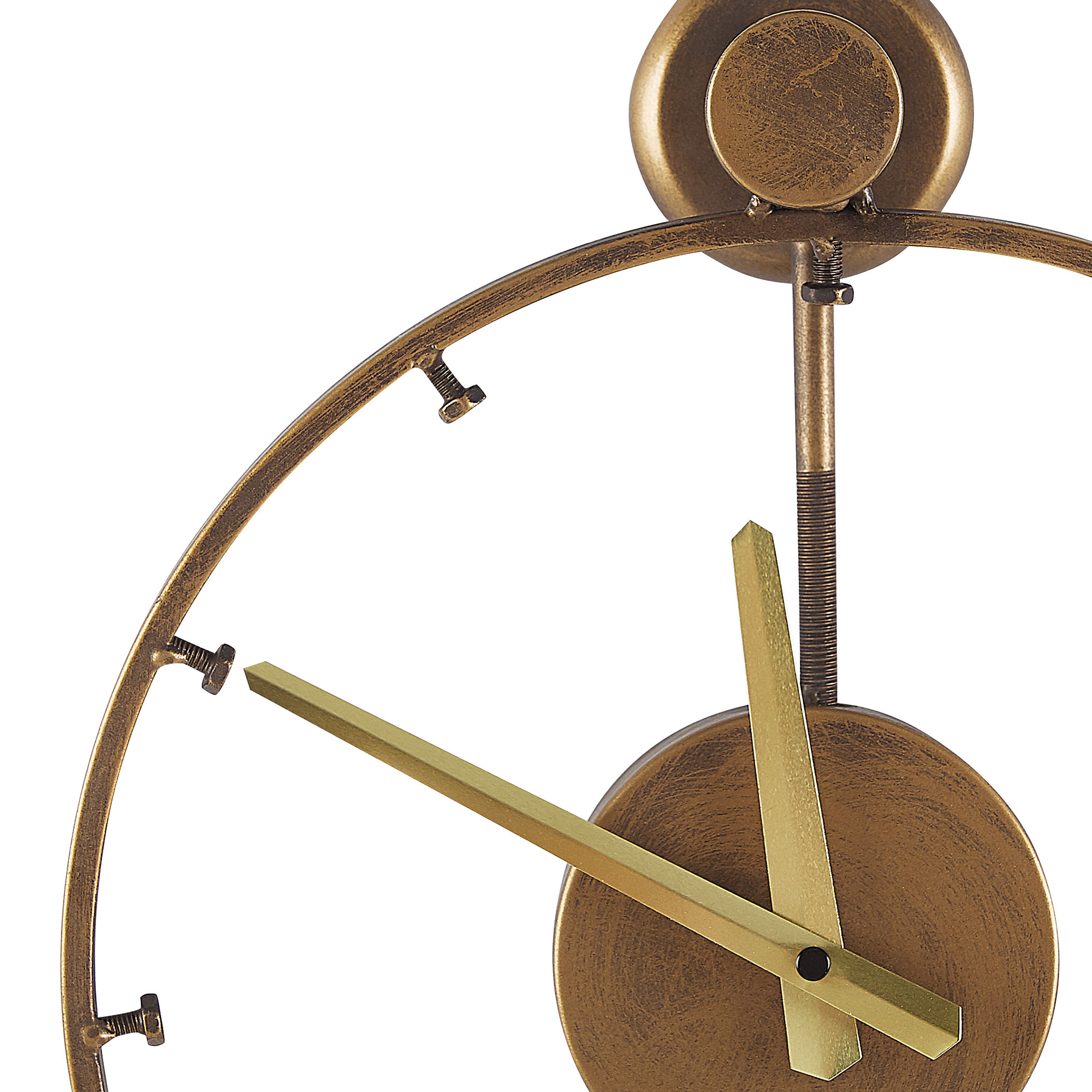 Orologio da parete EMMEN 31 cm Metallo Oro - 6